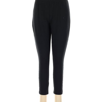 Women With Control Women Black Leggings M Petites