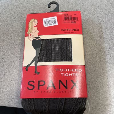 Spanx Patterned Bodyshaping Tight-End Tights ~Size B Bittersweet ~Style 322