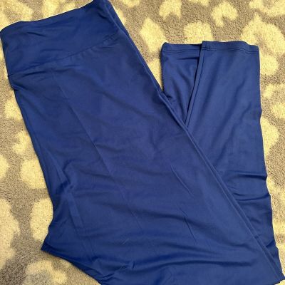 Lularoe TC2 Solid Blue Leggings