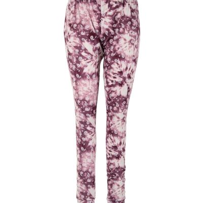 Lucky Brand Women Purple Leggings M