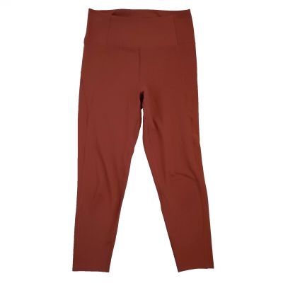 Girlfriend Collective Leggings Women's Size M High Rise Compressive Rust Orange