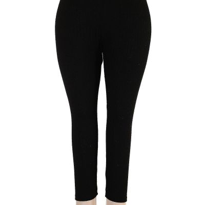 Shein Women Black Leggings 20 Plus