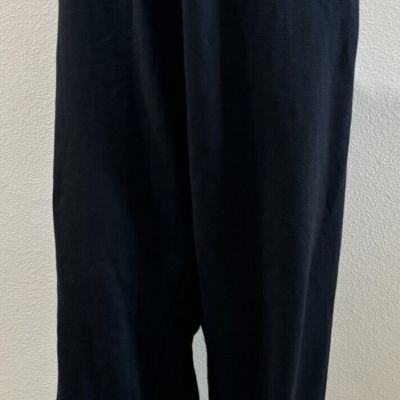 Victoria's Secret Pink Fleece Baggy Campus Sweatpants Black XL