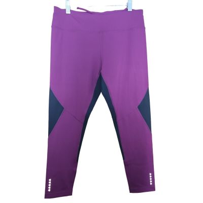 Core 10 Purple Cropped Leggings Size Large