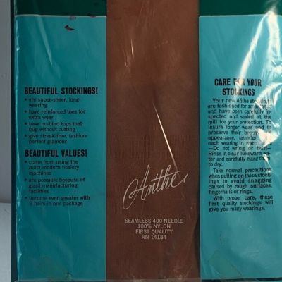 6 Packages  of Vtg Nylon Stockings, Various Brands in Packages, Sz 8.5 to 9.5