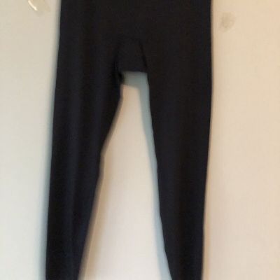 Knix Women’s Black Leggings Padded Crotch Wide Waistband Period Leggings Size L