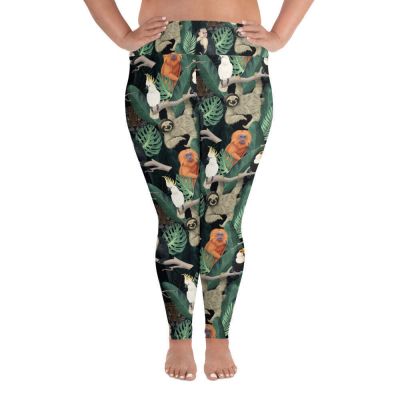 SHE REBEL - Wild Things Leggings | Plus Size