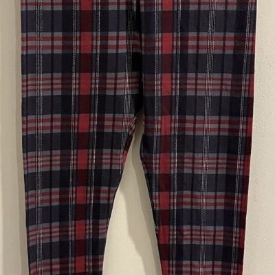 FULL TILT Size Small Plaid Skinny Leggings