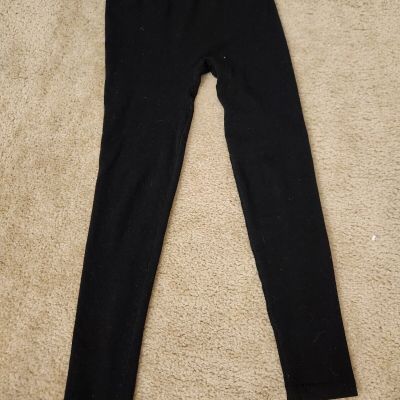 Connection 18 Size Small Black Plain Leggings PAM