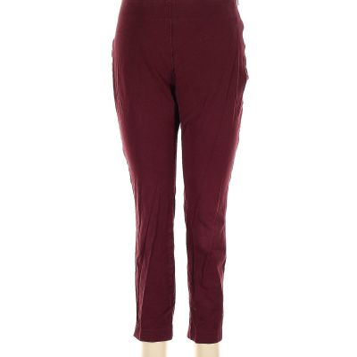 A New Day Women Red Leggings 8