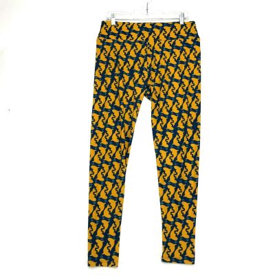 LulaRoe TC Tall & Curvy Leggings Dolphin DOLPHIN All Over Print Butter Soft