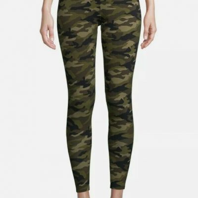 No Boundaries Juniors Soft Full Length Ankle Leggings X-LARGE (15-17) Green Camo