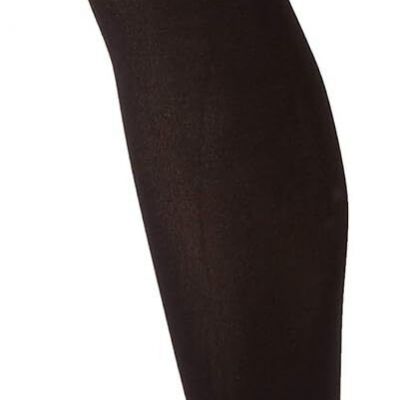 Hanes Women's Curves Sheer Black Tights HSP006