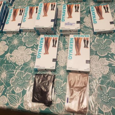 Sigvaris Dynaven  UNISEX OT 15-20 20-30 30-40 Compression Knee Stockings Size &