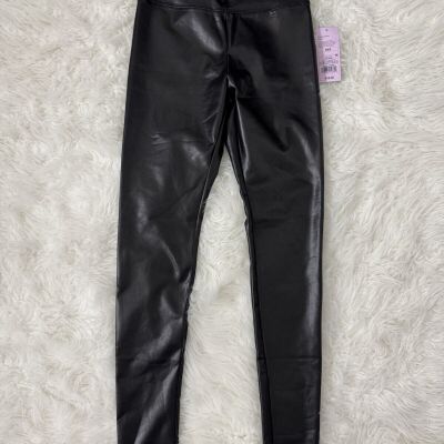 Wild Fable Faux Leather Black Leggings Women's Vegan Leather Leggings Size XXS