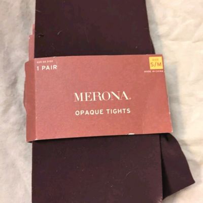 Merona Opaque Tights -S/M Black 50 Denier