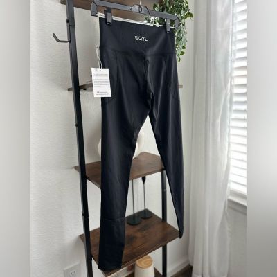 Womens EQYL black yoga leggings, new with tags.