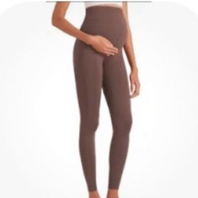 Enerful Maternity Leggings Size Small Brown Women’s