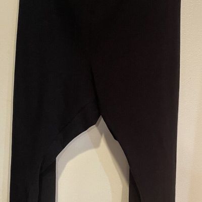 Simply Vera Vera Wang Size 3X Women's Black High Rise Leggings Wide Waistband