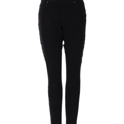 Hue Women Black Jeggings S