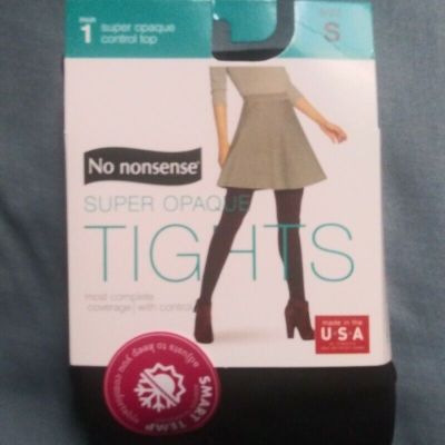 2 Pairs Of No Nonsense Supwr Opaque Tights