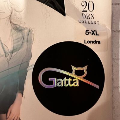 GATTA WOMEN TIGHTS 20 DEN 5 SIZE COLOR LONDRA