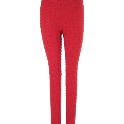 Assorted Brands Women Red Leggings S