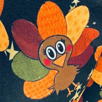 NEW TC2 Women Thanksgiving Turkey  Leggings YOGA WAIST (Feel Soft as Lularoe)