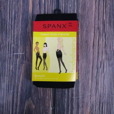 Spanx Bootyfull Body Shaping Tight End Tights Black Size C 2440 NEW