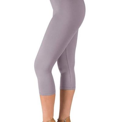 SATINA High Waisted Capri Leggings for Women - Capri Leggings for Women -...