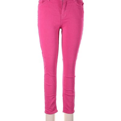 7 For All Mankind Women Pink Jeggings 6