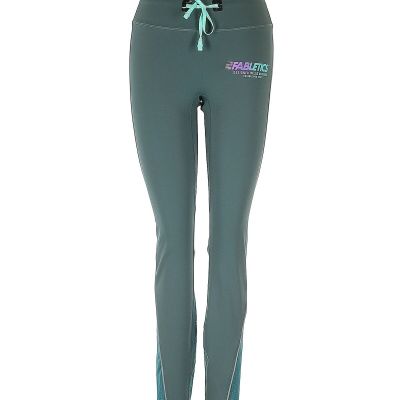 Fabletics Women Green Leggings S