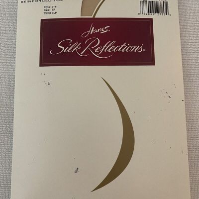 Hanes Silk Reflections Silky Control Top Reinforced Toe Pantyhose EF Style 718