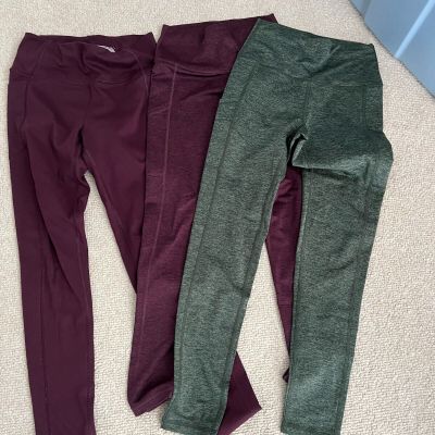 Aerie and Victoria's Secret  Leggings with pockets- Quantity 3