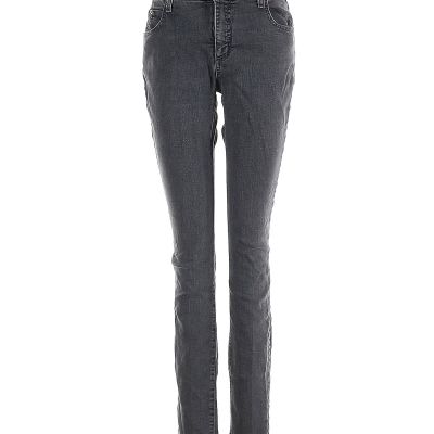 True Slim Jeans Women Gray Jeggings 8