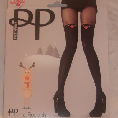 PRETTY POLLY RUDOLPH TIGHTS / STOCKINGS NEW IN PACKAGE