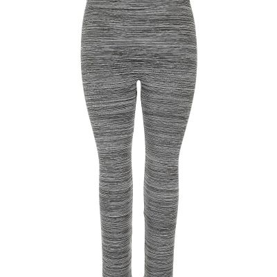 Faded Glory Women Gray Leggings 2X Plus