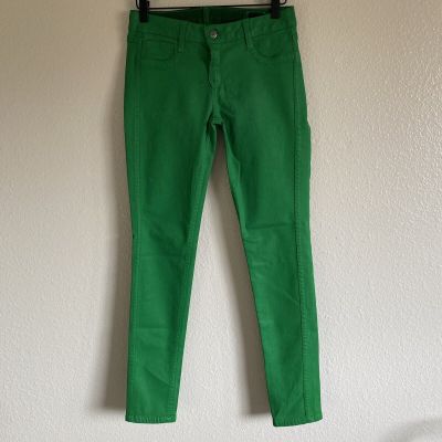 BleuLab electric green pants