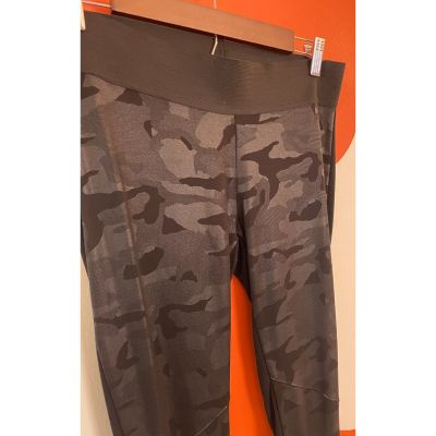 Rock & Republic Camo Workout Leggings Womens Medium Black Yoga Camouflage