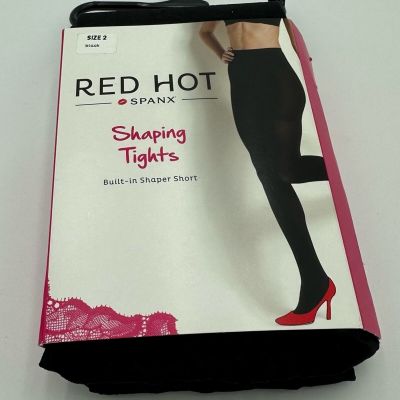 RED HOT SPANX Shaping Tights Built-in Shaper Short