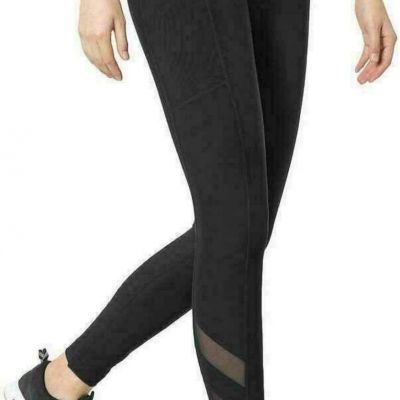 Mondetta Womens High Waisted Tight Size:Large Color:Black