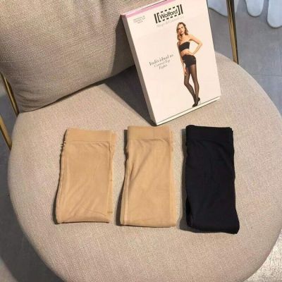 New Womens 3 Pack WOLFORD Individual 10 Tights Cosmetic pantyhose stockings