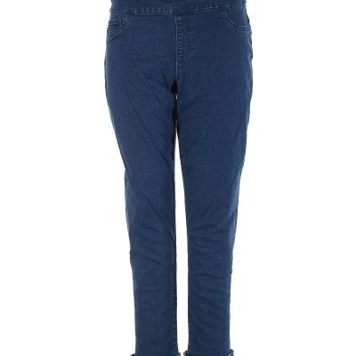 Assorted Brands Women Blue Jeggings XL