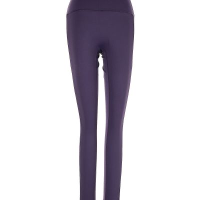 Curves N Combatboots Women Purple Leggings XS