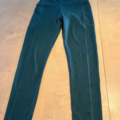 Victoria Secret Green Pocket Leggings Size 6