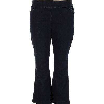 Croft & Barrow Women Blue Jeggings 18 Plus